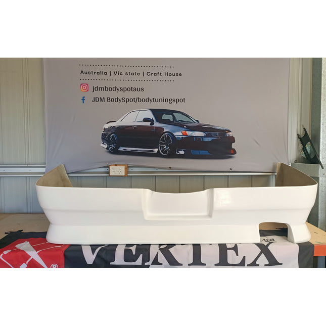 Vertex style rear half bar spoiler lip GX/JZX100/101/105 Toyota Mark II